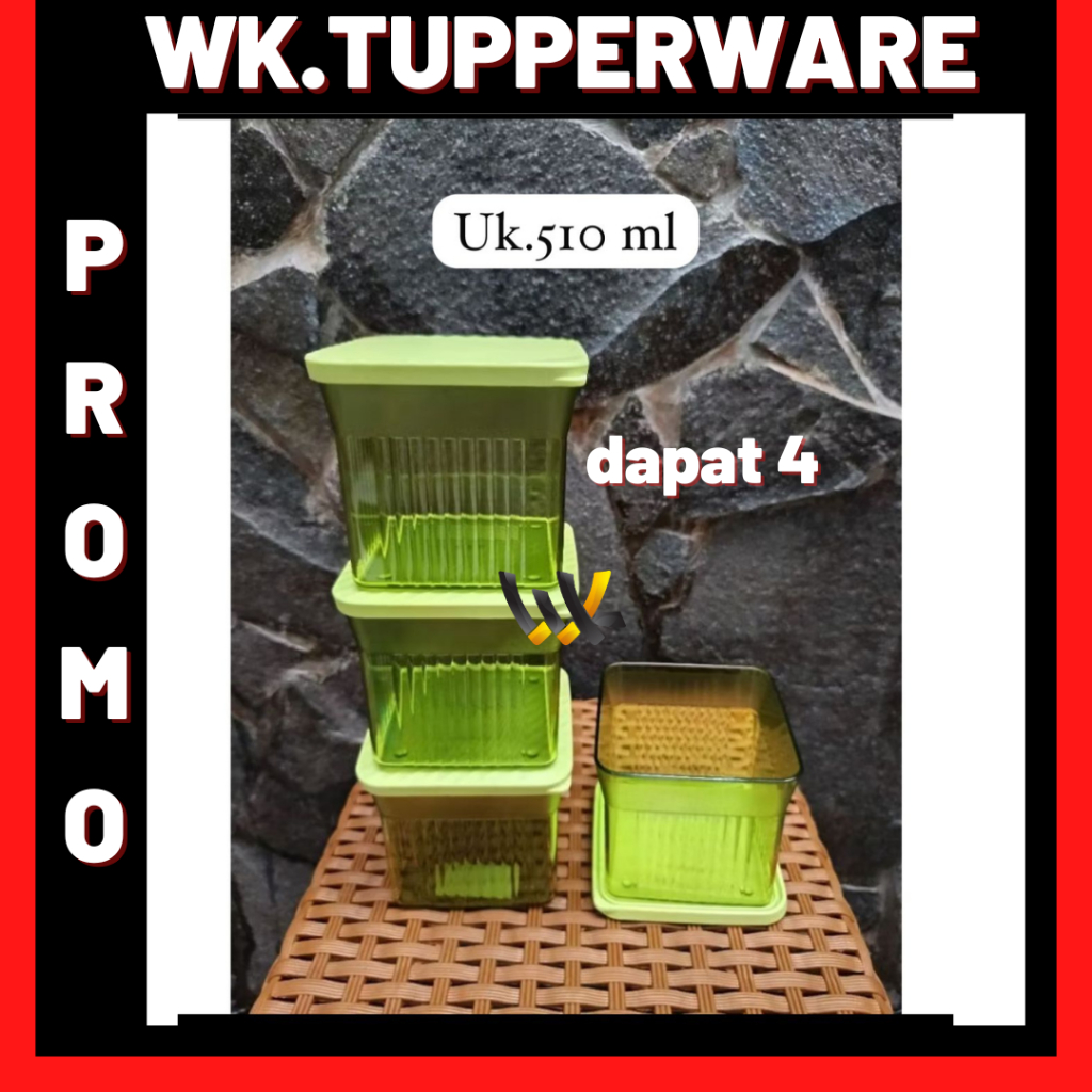 FAMILY MATE SQUARE SET 800ml WADAH SNACK LEBARAN TEMPAT JAJAN LEBARAN TEMPAT JAJAN LEBARAN KACA TEMP