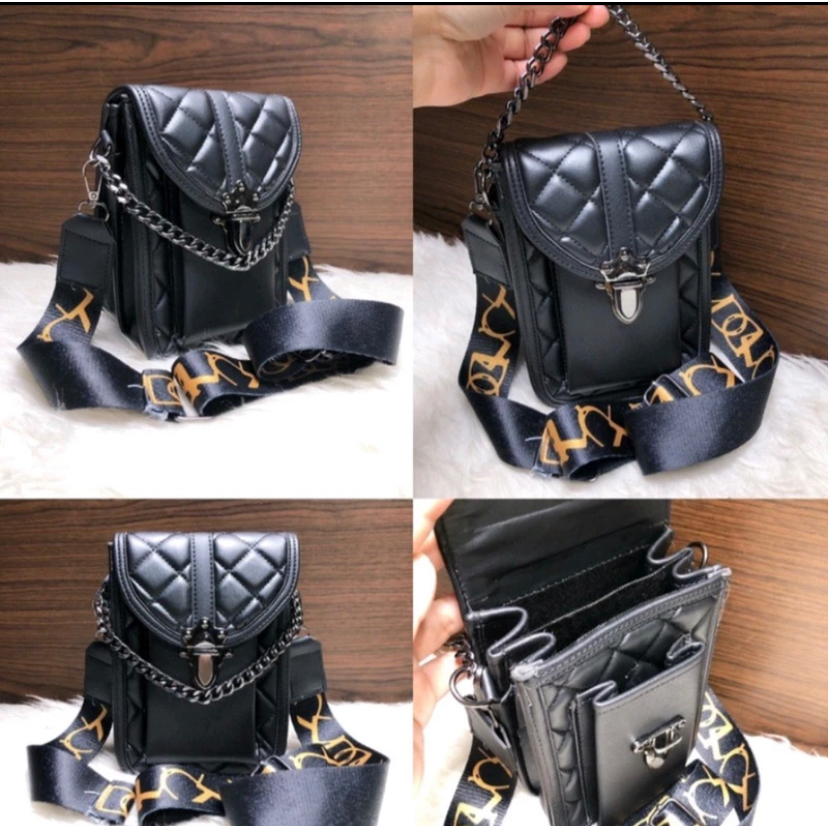 Tas slempang wanita 3 ruang