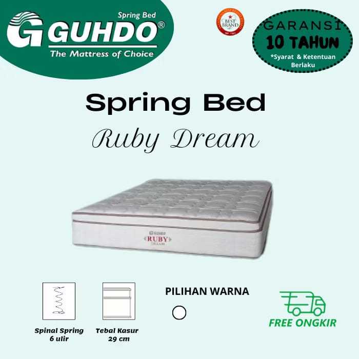 Springbed Guhdo Ruby Dream Latex - DIVAN SANDARAN VENETIAN