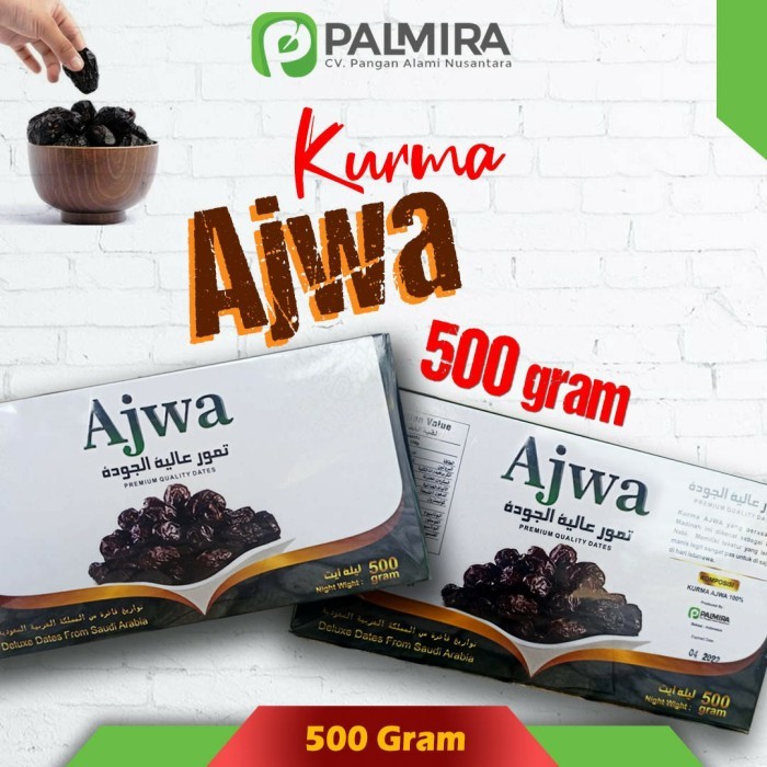 

Burj Khalifa Kurma Ajwa 500gr Berkah dan Sehat