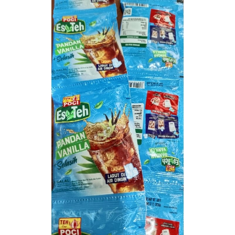 

TEH POCI SELASIH PANDAN VANILA SACHET PER RENCENG ISI 10 SACHET