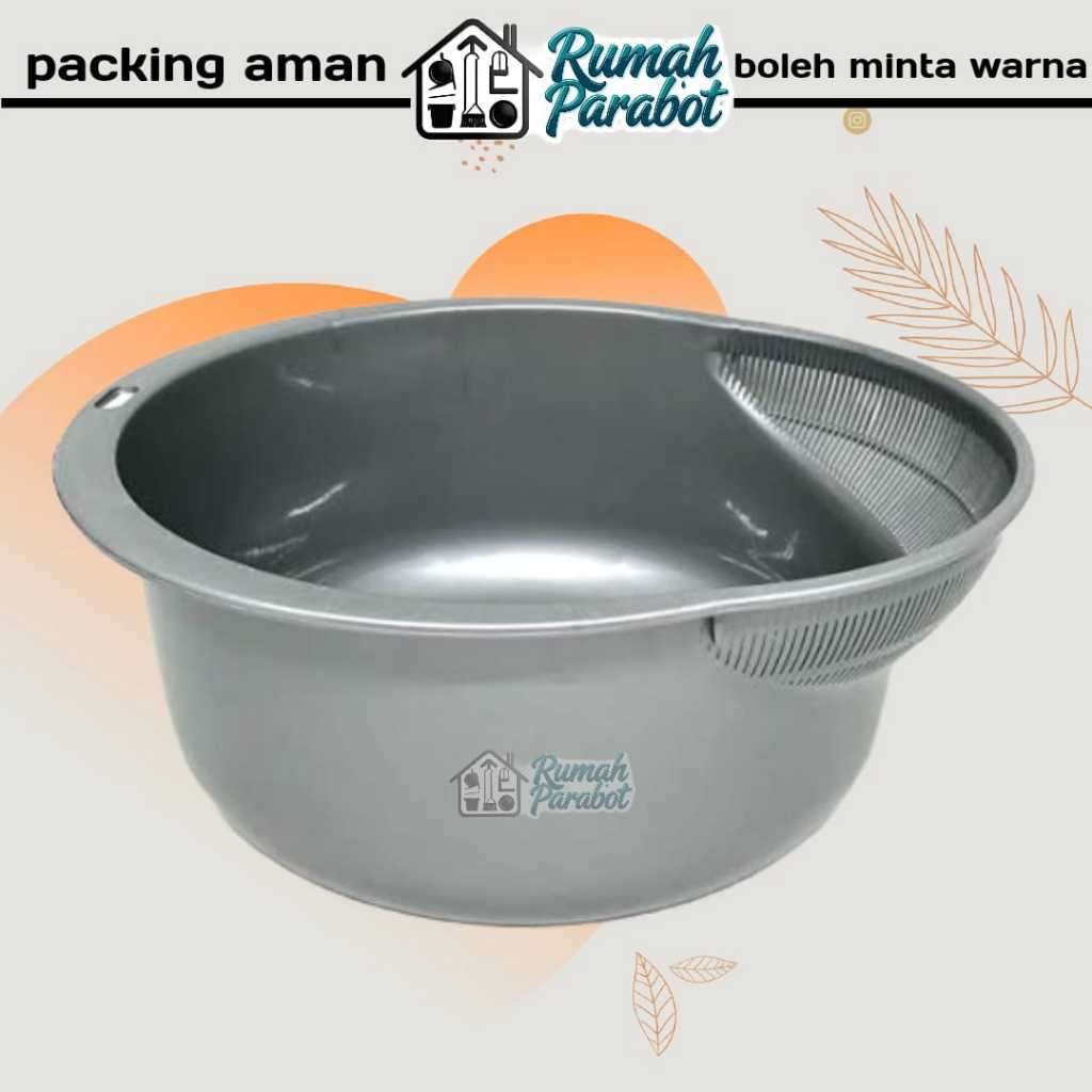 lat Pencuci Beras Plastik | Wadah Pencuci | Baskom Pencuci Sayur | Saringan Beras