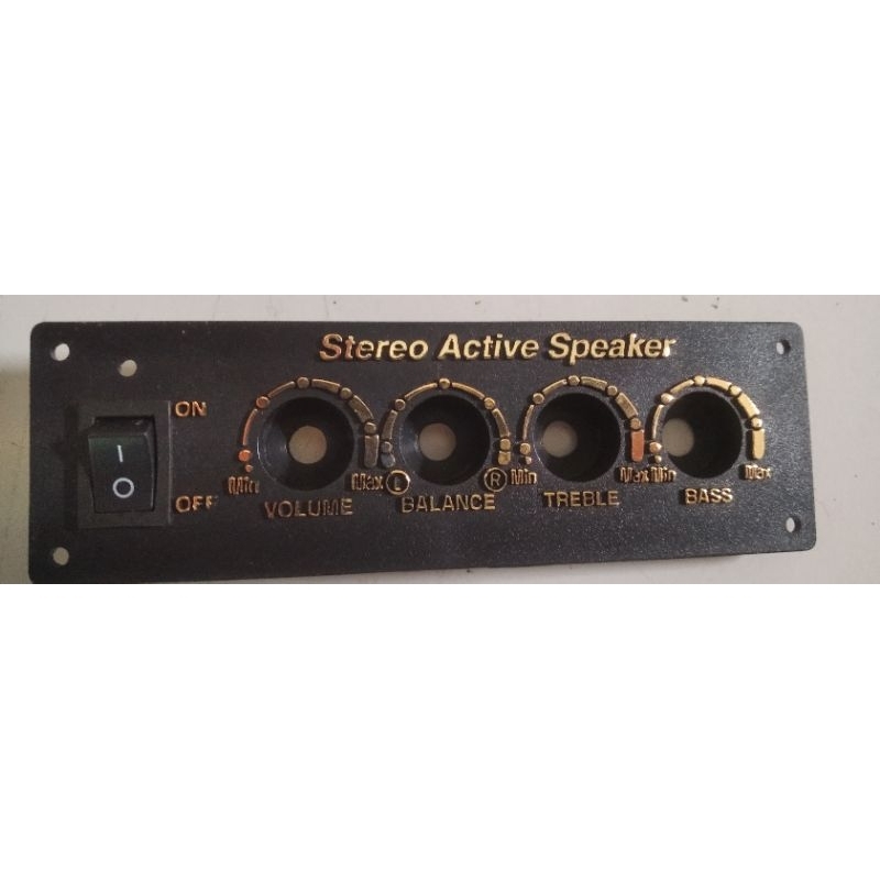 Panel Depan Kit Audio Speaker Aktif
