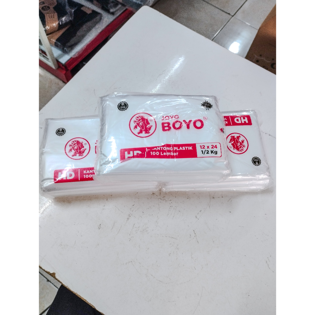 Kantong Plastik Joyo Boyo 12x24