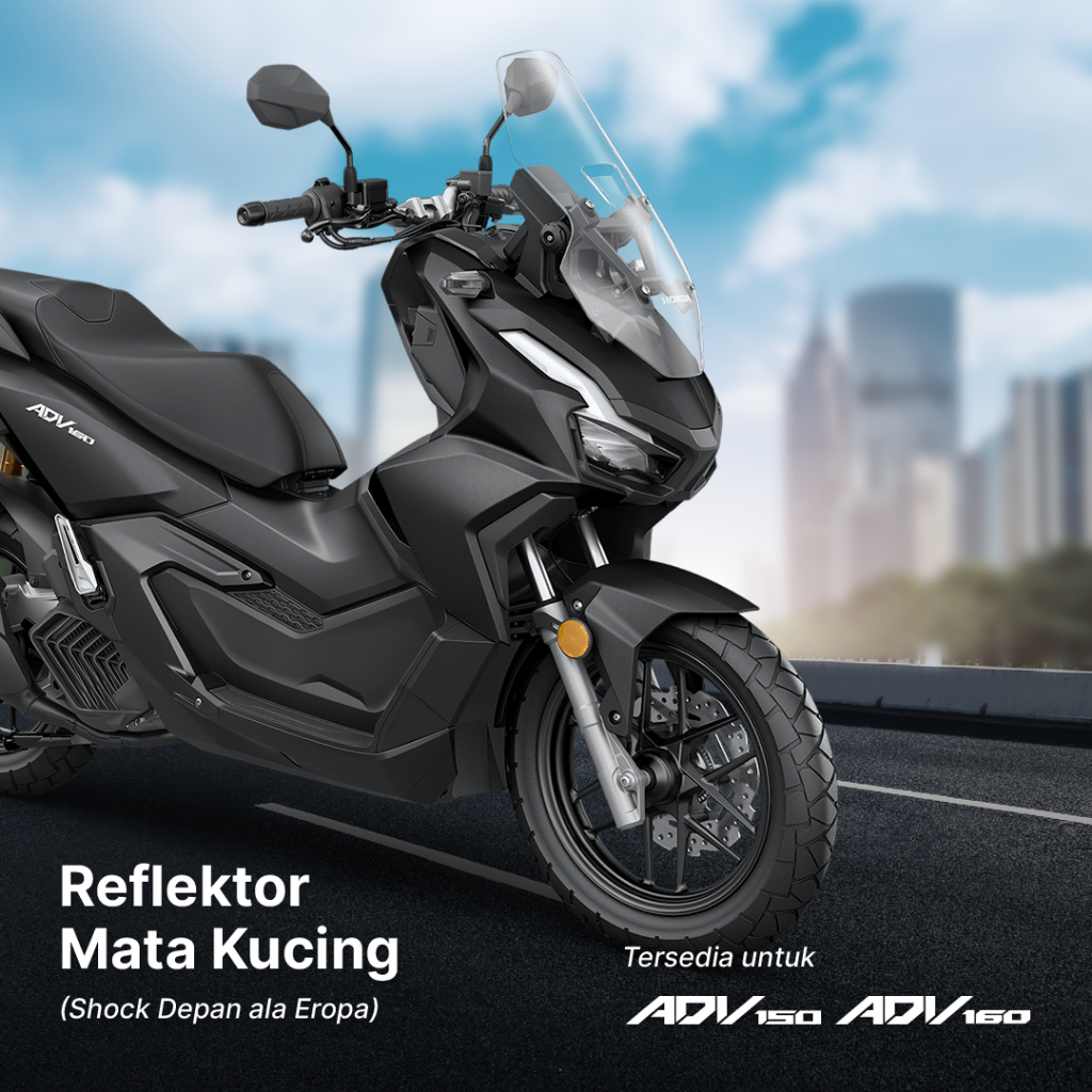 Reflektor Mata Kucing Shock Depan ADV 160 Model Eropa