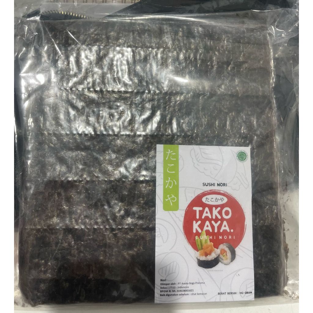 

SUSHI NORI TAKOKAYA 140 GRAM A GRADE