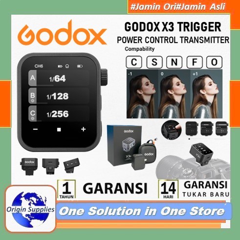 Godox X3 Trigger Touchscreen TTL Wireless Flash Trigger Godox X 3