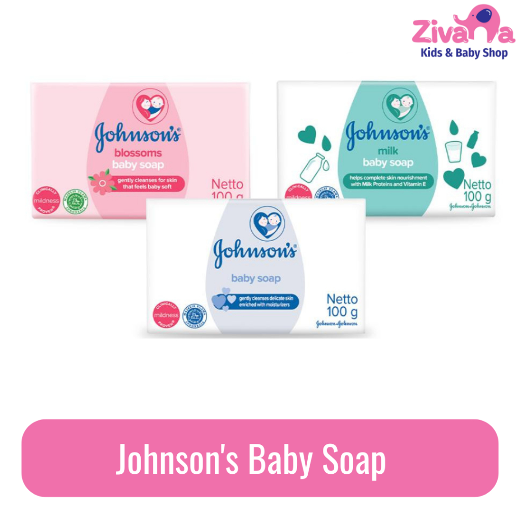 Johnson's Baby Soap (Sabun Batang Bayi Johnson's) 100 G