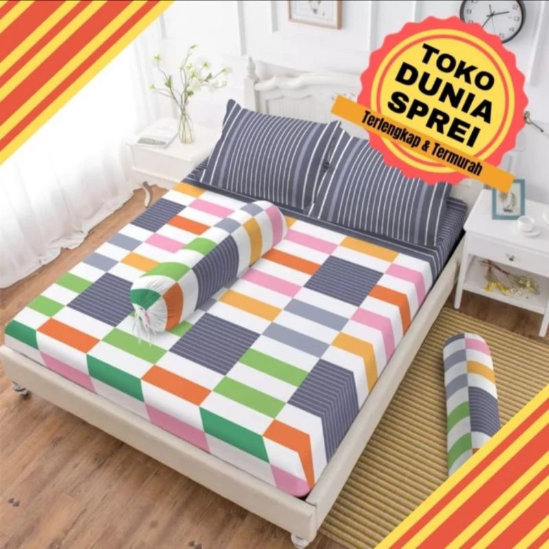 Sprei Vito 160x200 Motif Benetton