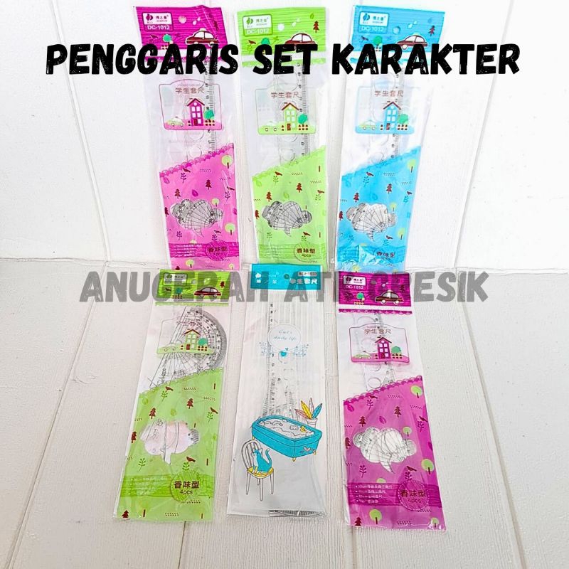 

Penggaris Set Karakter (ISI 4)