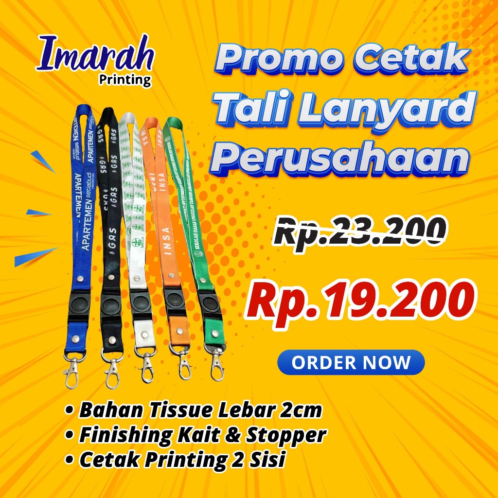 

Promo Tali ID Card - Tali Lanyard
