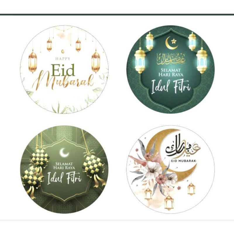 

STIKER MINI 1 Pak isi 50pcs Selamat Hari Raya IDUL FITRI Cocok Untuk Tempel di box hampers kue kering MURAH STOK TERBATAS