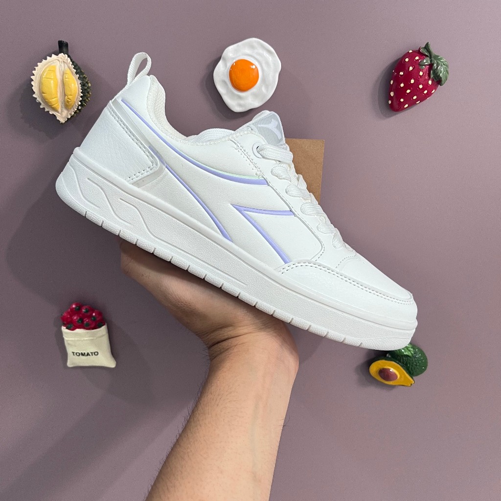 Diadora Korlas Women Sepatu Casual Putih Original BNIB