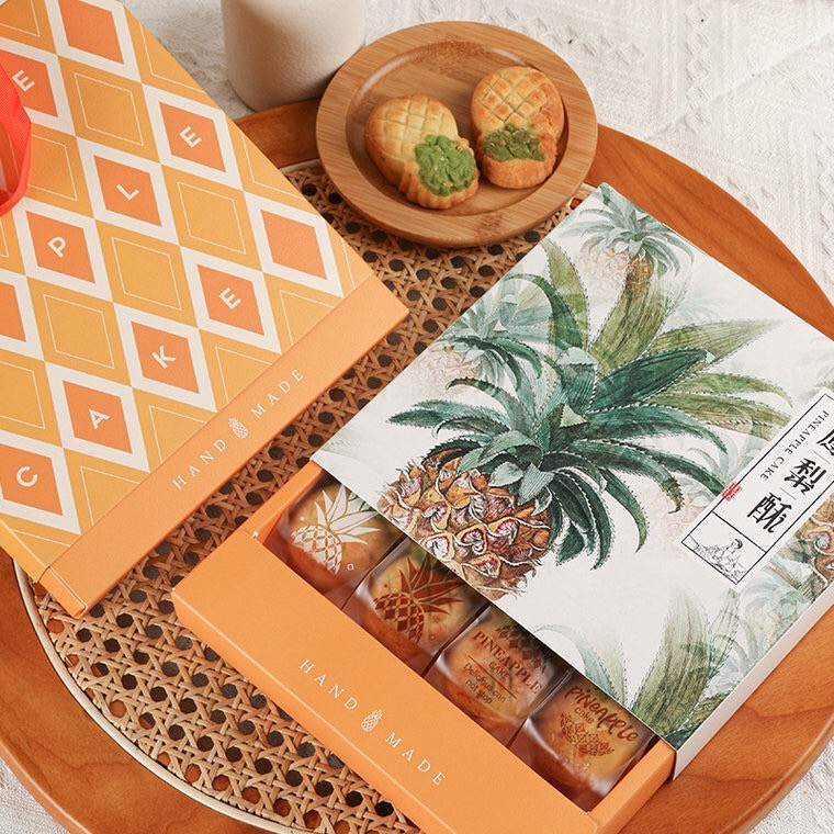 

(5pcs) Kotak Nastar| dus Nenas| Box Naswan K8812 Handmade Pineapple Cake