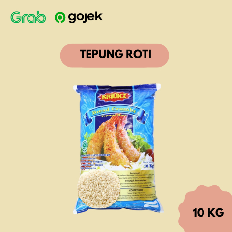 

Tepung Roti Kriukz Putih - Panko Kriukz Bread Crumbs 10kg