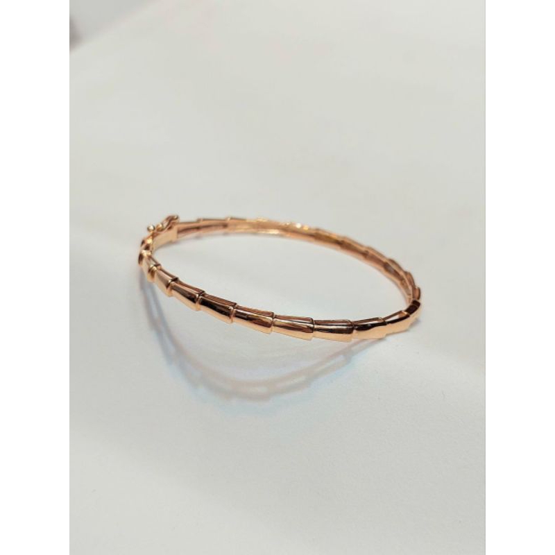 Gelang Kaku Emas Fashion Zircon 6.18 Gram 750 17k (GH166)