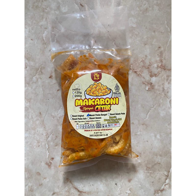 

Makaroni Cetar 120 gr