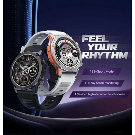 Smartwatch Z136 Original Terbaik Amoled Screen Keren Fitur Telepon Kesehatan Olahraga Anti Air