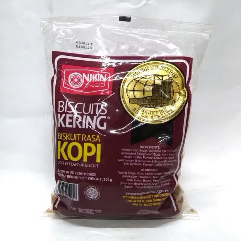 

NISSIN BISKUIT KERING RASA KOPI 300 gr