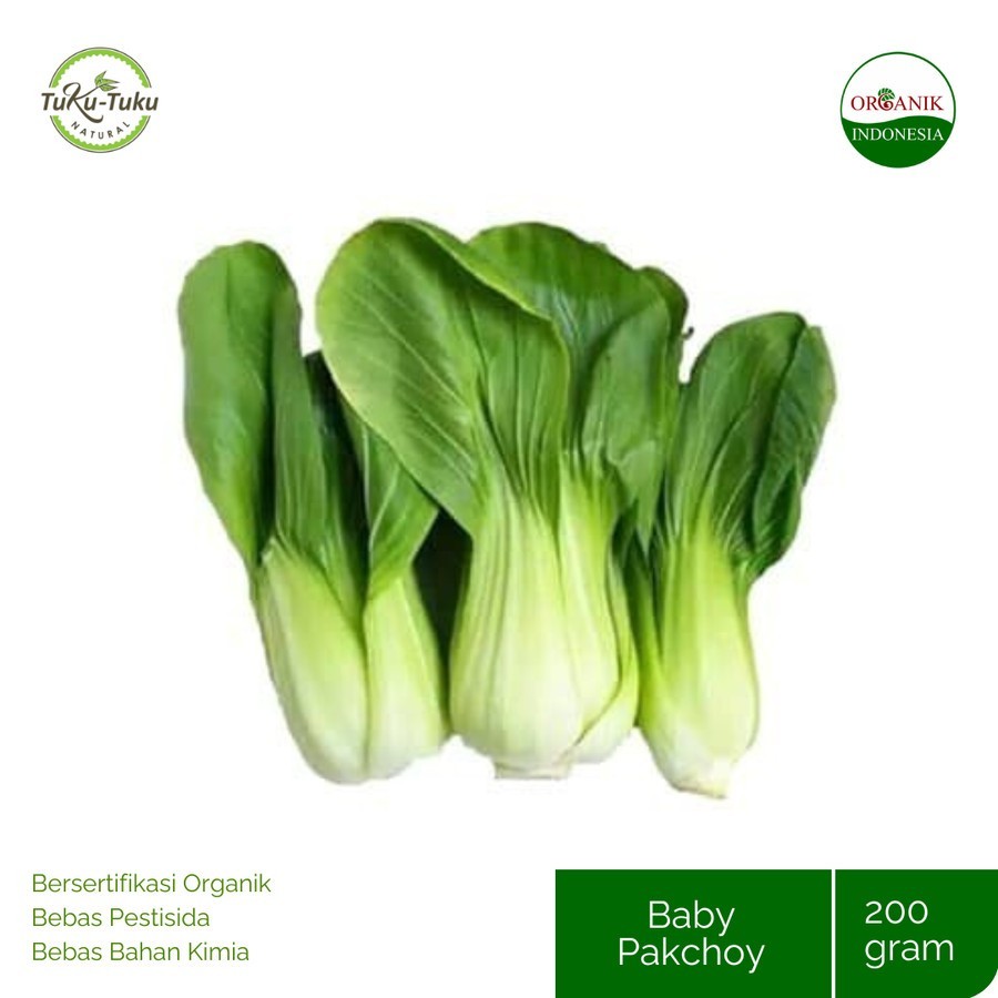 

BABY PAK CHOY ORGANIK BSP FARM 200 GR