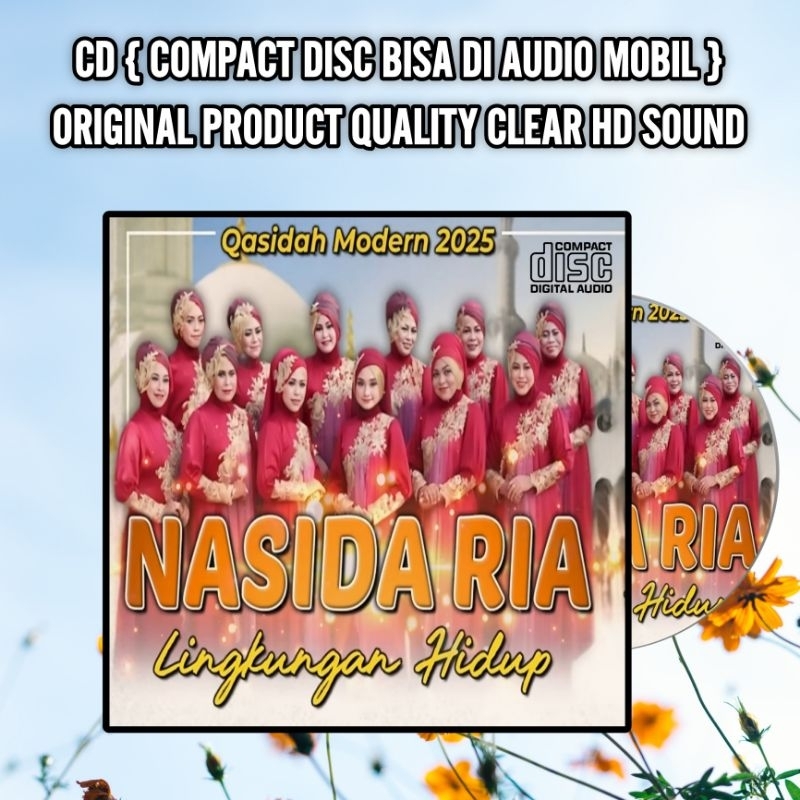 Kaset CD Mobil Qasidah Modern Nasida Ria Full Album Terbaru - Kaset CD Lagu Qasidahan Nasida Ria - C