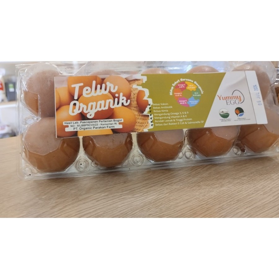 

TELUR AYAM OMEGA 3 ORGANIK