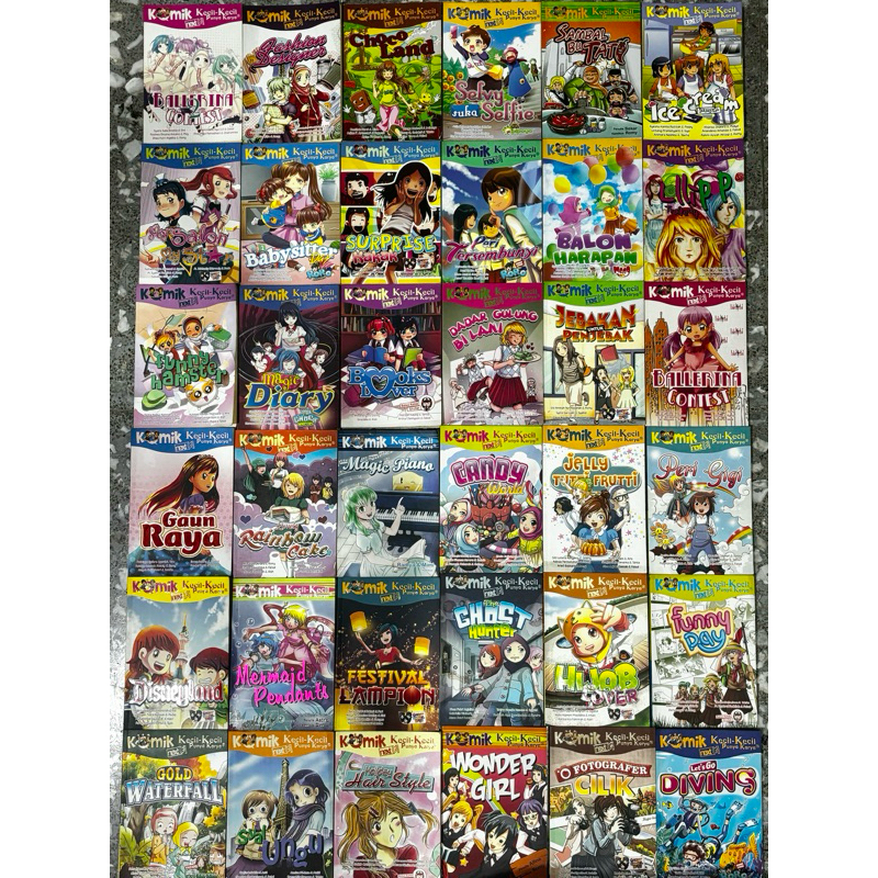 [20K GET 3] Paket komik kecil kecil punya karya (kkpk) preloved | komik murah bekas | buku anak