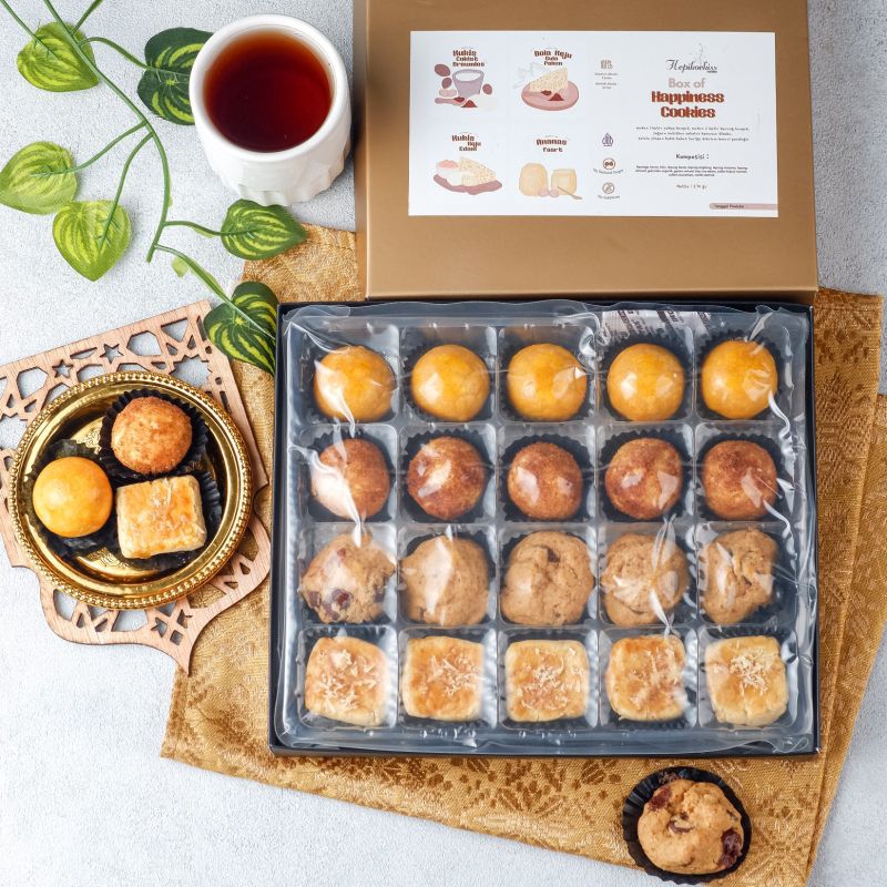 

Kue Kering Lebaran Cookies Gluten Free Mix 4 Varian isi 20pcs