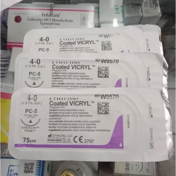 Vicryl 4/0 W9570 Cutting