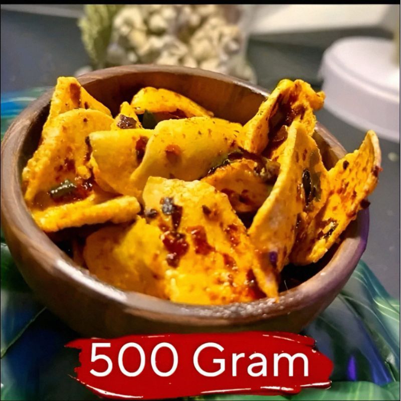 

basreng bakso goreng koin CC pedas daun jeruk bumbu melimpah cabe asli 500gr