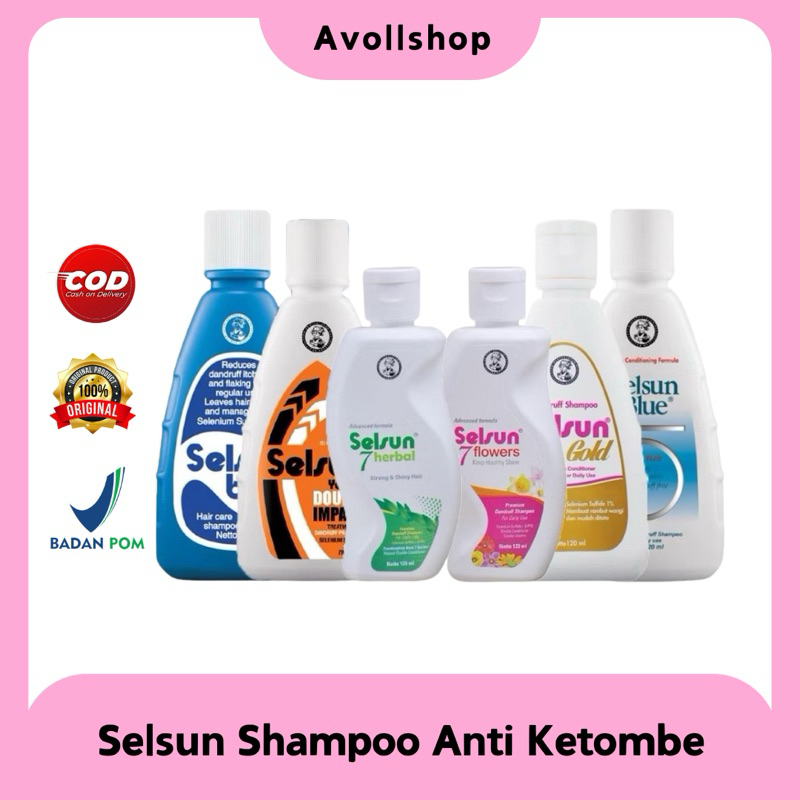Selsun Shampoo Anti Ketombe Ampuh -Selsun Sampo Haircare