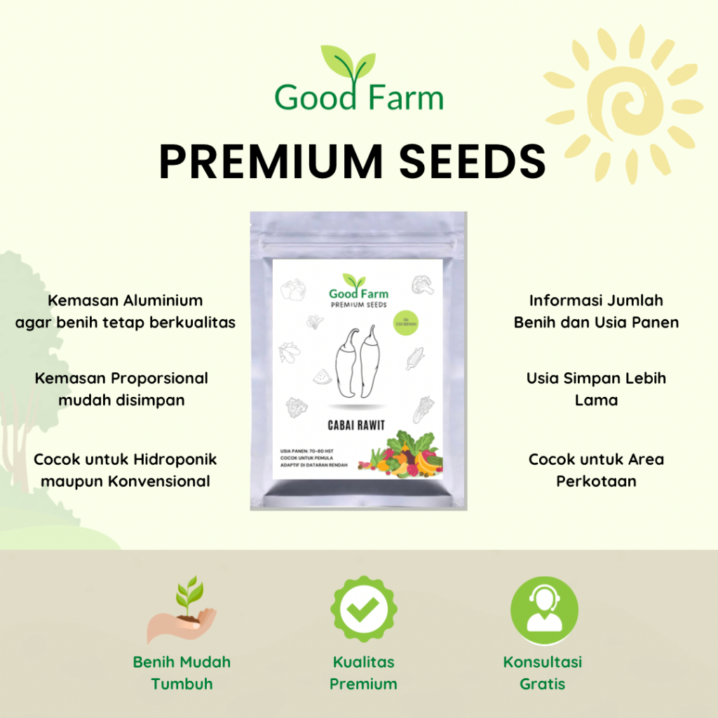 GoodFarm - Benih Premium Cabai Rawit