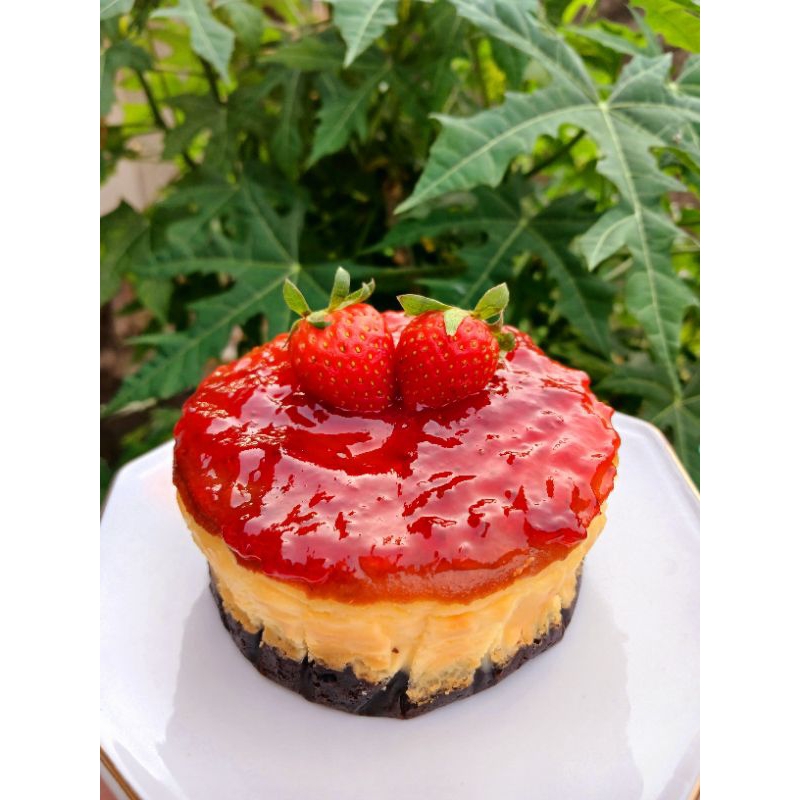 

Brow burnt Cheese cake