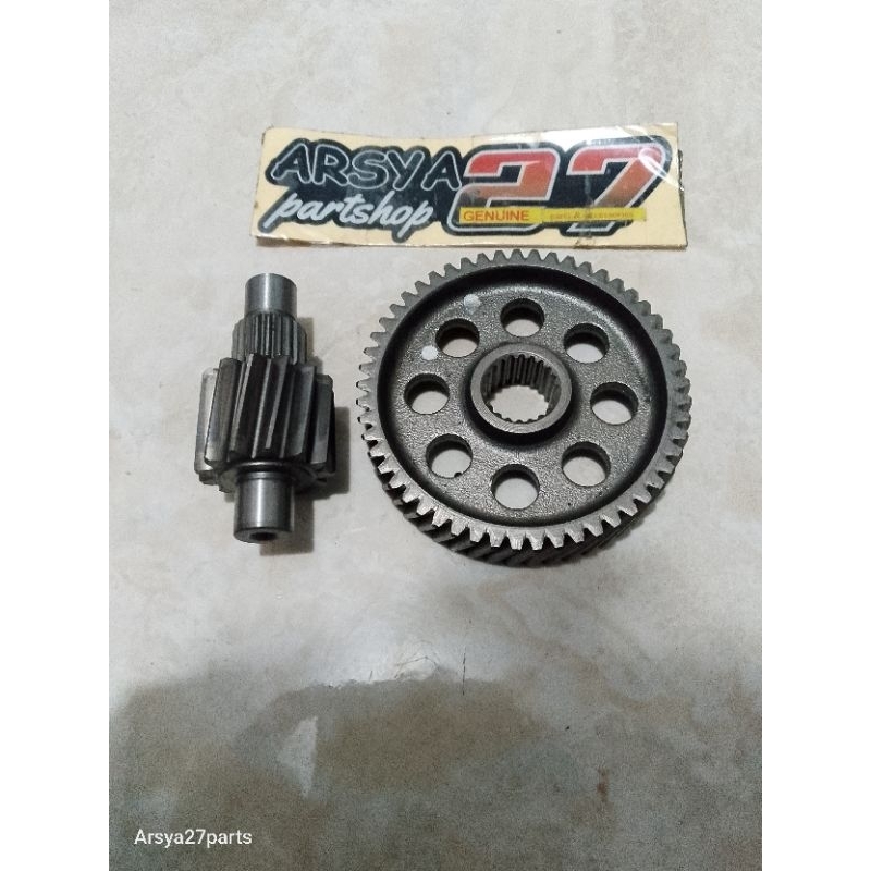 gigi rasio gearbox besar dan kecil copotan unit honda pcx 150 cbu thailand original