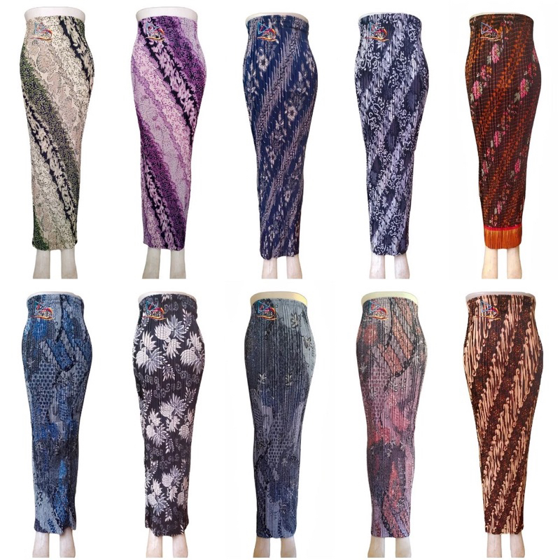ard/Rok Plisket / Rok Plisket Batik/ Kain Rok plisket batik bawahan kebaya | Pleated Skirt Batik | F