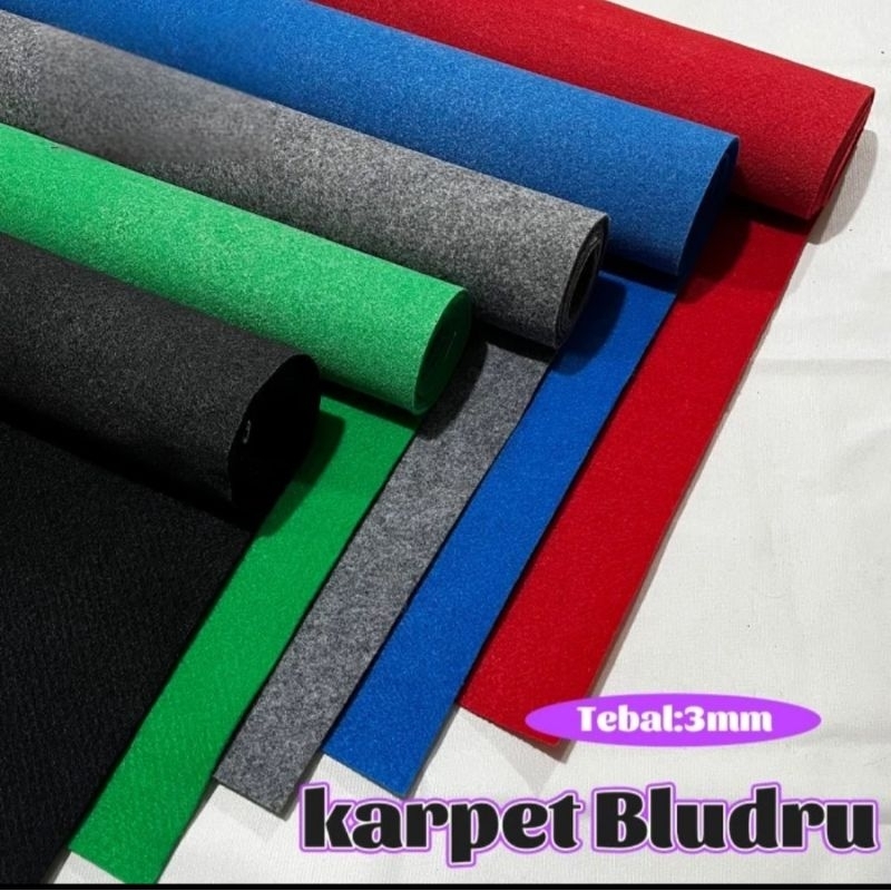 Karpet Bludru | Karpet Pameran Panggung | Karpet Masjid Meteran