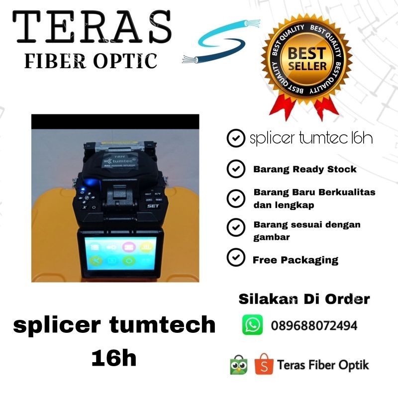 splicer tumtec 16h/ fusion splicer tumtec 16h/ splicer fiber optik