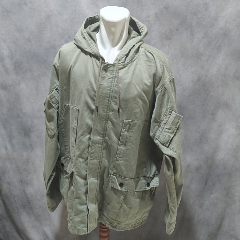 Jaket Parka Military Style Jumbo Black Tag Second