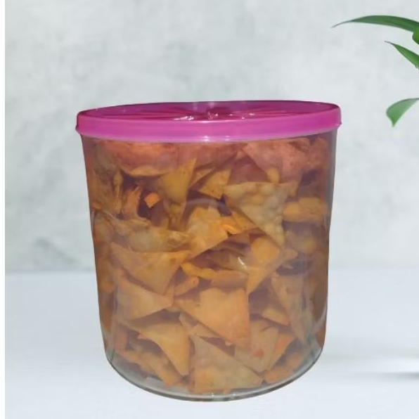 

Kripik Pangsit Kemasan Toples 500 g