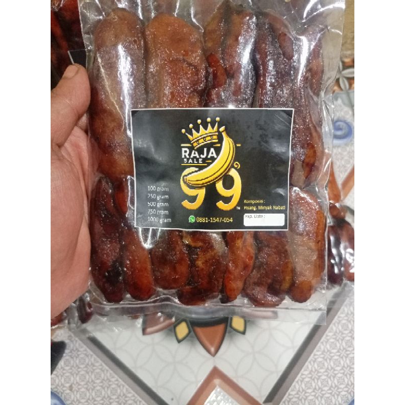 

Sale Pisang 250gr Cilacap oven dengan kemasan vacum di jamin tahan lama