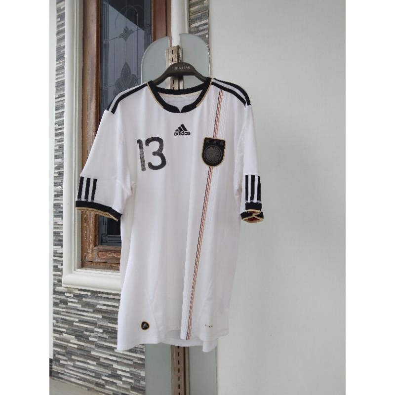 Jersey Germany 2010 original #13 MULLER adidas vintage classic rare ori Jerman