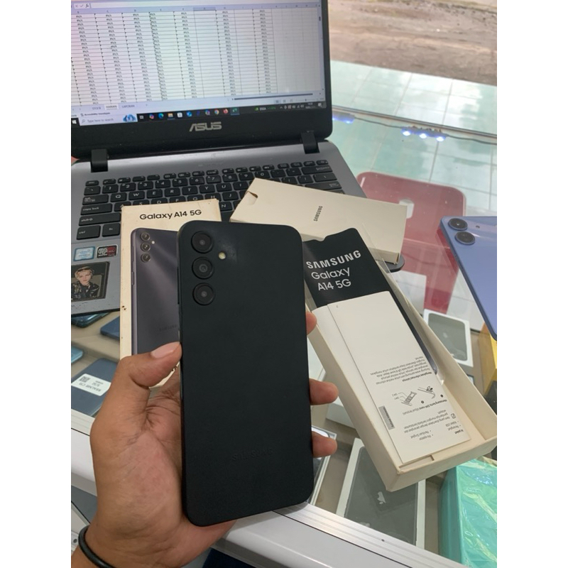 Samsung a14 5G 6/128gb | Second Garansi resmi