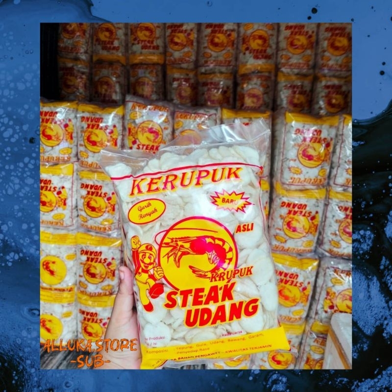 

Kerupuk Steak Udang Gurih
