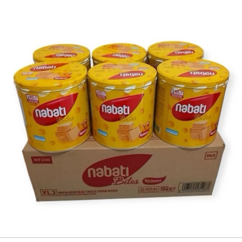 

Wafer Nabati Bites Ukuran 240gr - Ganes Official Shop