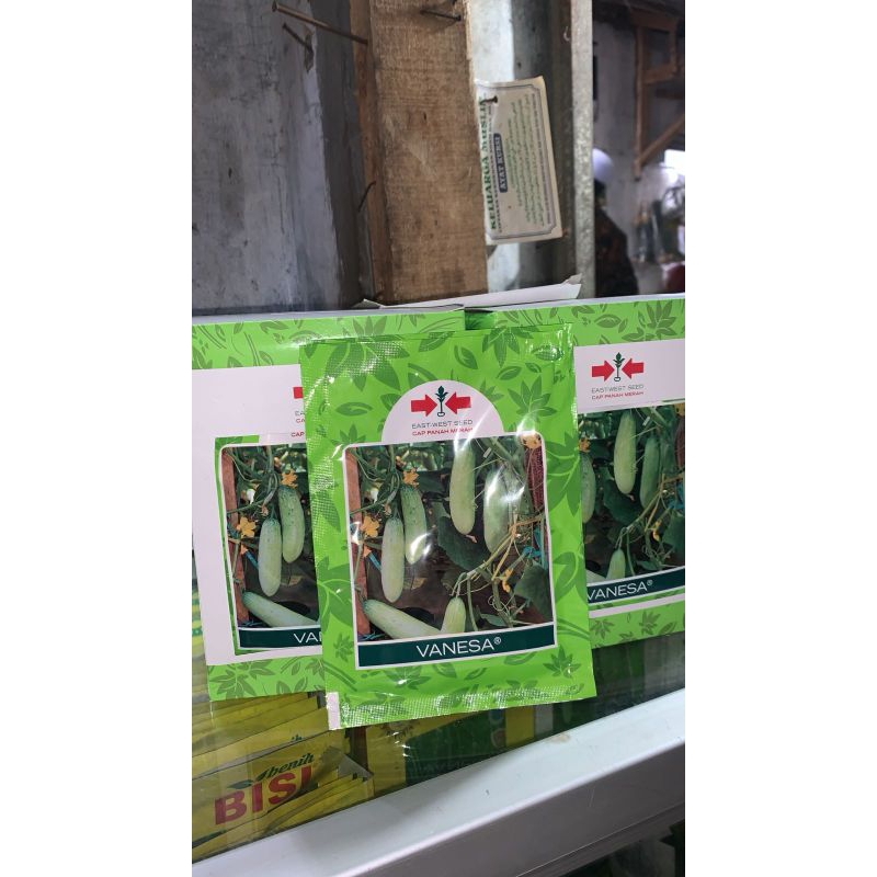 Benih timun Vanesa cap panah merah