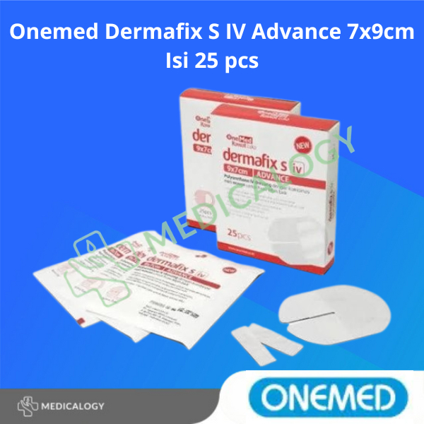 Onemed Dermafix S IV Advance 7x9cm Isi 25 pcs