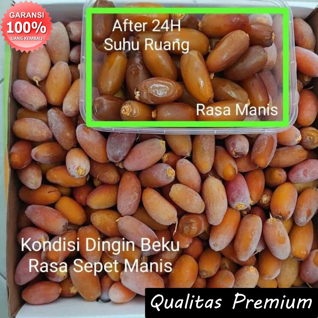 

Kurma Muda Ruthob Libya Frozen Karton 1kg - Kualitas Premium, Kesegaran Terjaga dalam Kemasan Praktis