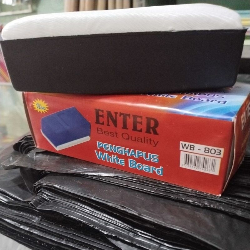

PENGHAPUS PAPAN TULIS WHITEBOARD UKURAN BESAR MERK ENTER