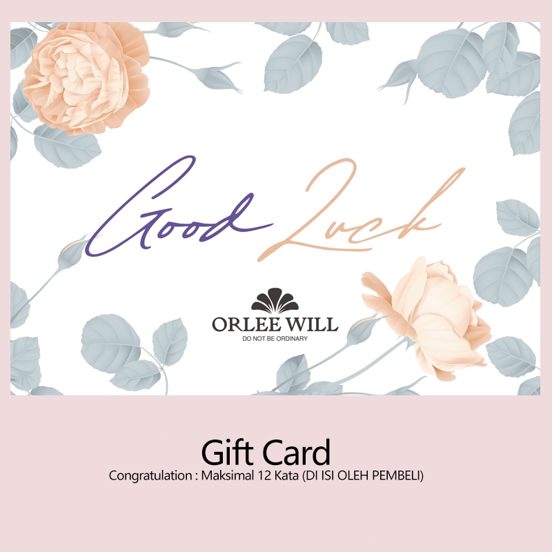 

ORLEE WILL Bubble Wrap/Brand Box/Special Gift Card(Extra Packing)