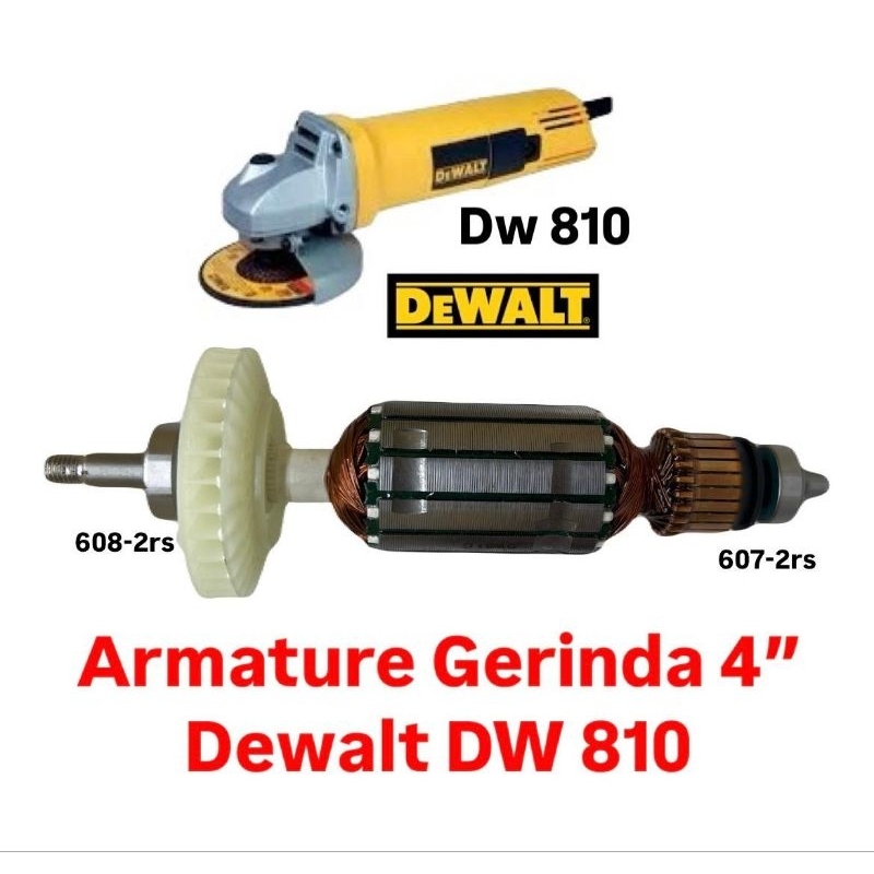 Armature angker gerinda tangan 4" Dewalt DW810 / DW 810